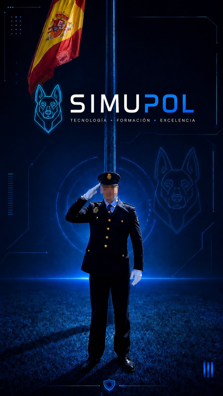 Jura del cargo como Policía Nacional